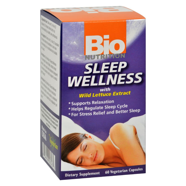 Bio Nutrition Sleep Wellness (Pack of 60 Vcaps) - Heartstrong Sleep
