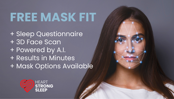 Heartstrong Sleep : Free 3D Mask Fitting Powered by A.I.