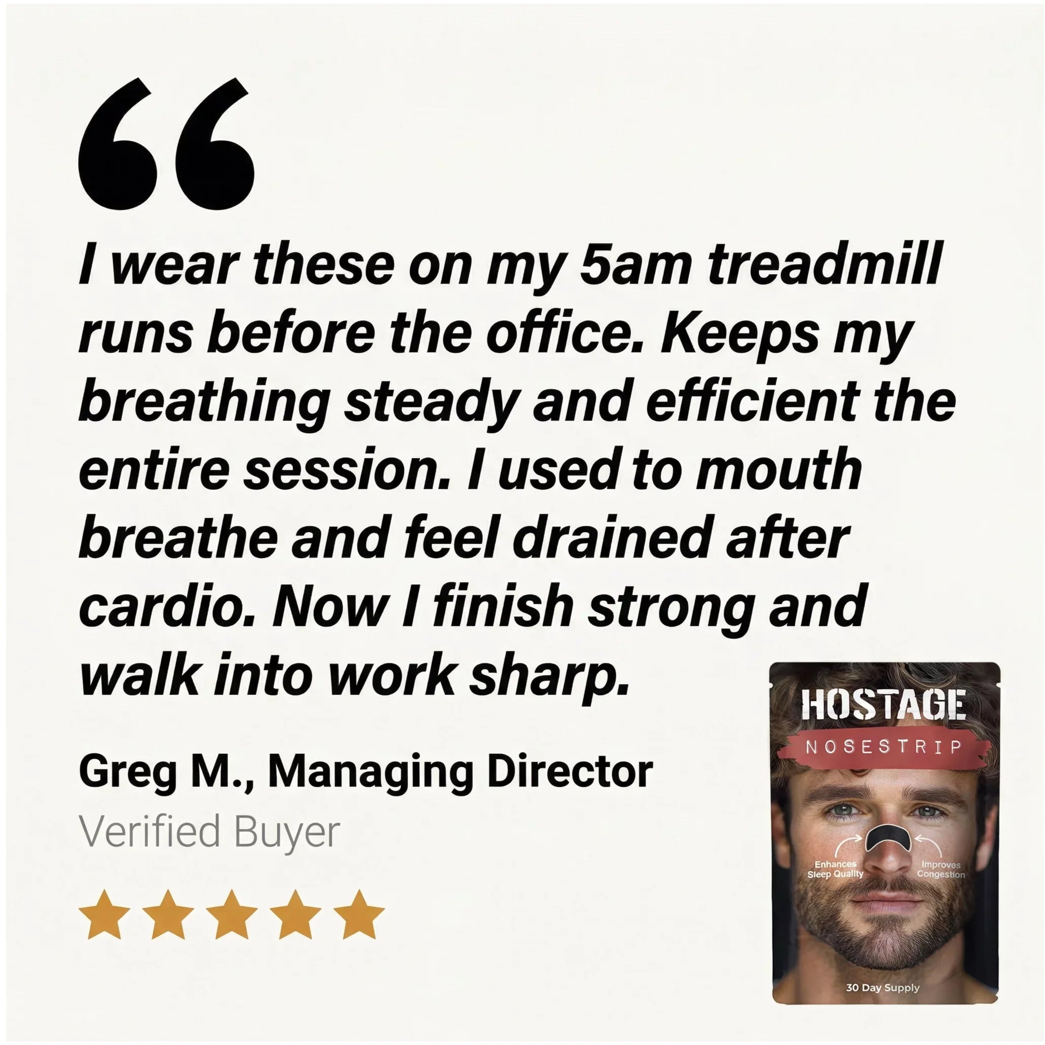 Hostage Nose Strips - Heartstrong Sleep