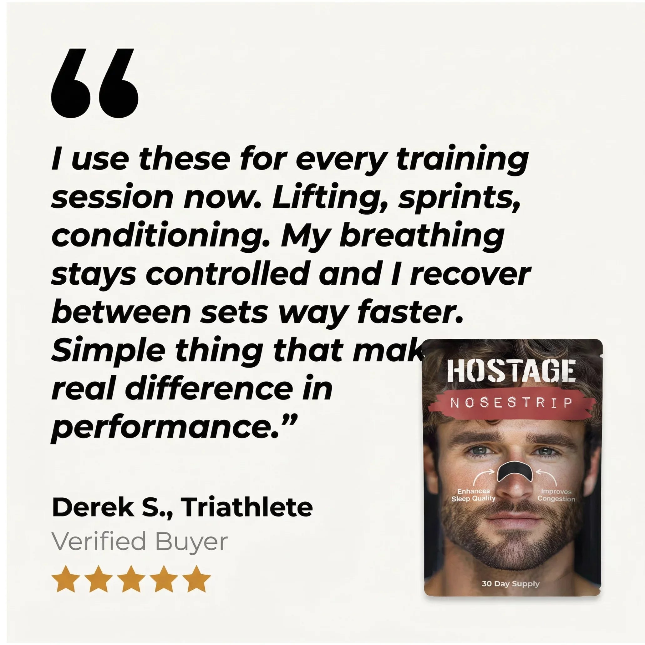 Hostage Nose Strips - Heartstrong Sleep