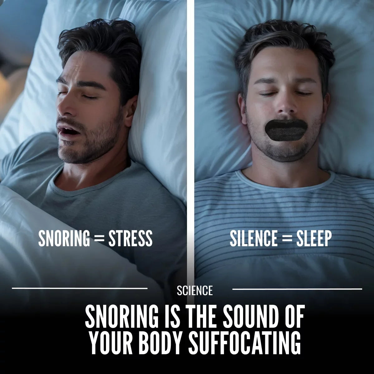 Hostage Mouth Tape - Heartstrong Sleep