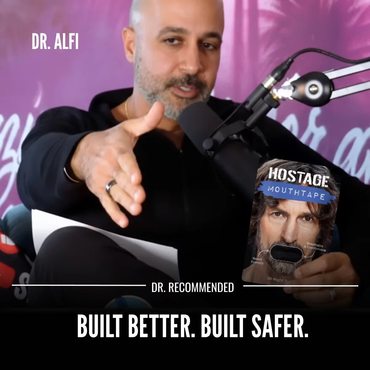 Hostage Mouth Tape - Heartstrong Sleep