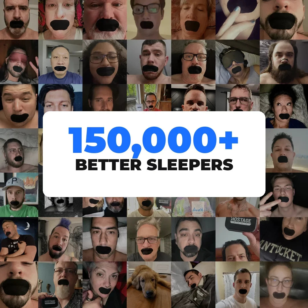 Hostage Mouth Tape - Heartstrong Sleep