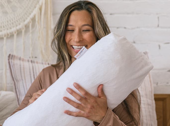 MedCline Therapeutic Body Pillow : Pure White Pillowcase