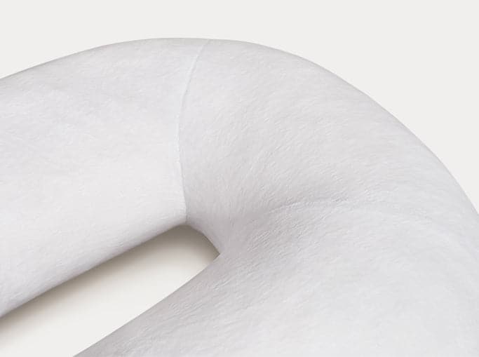 MedCline Therapeutic Body Pillow : Pure White Pillowcase