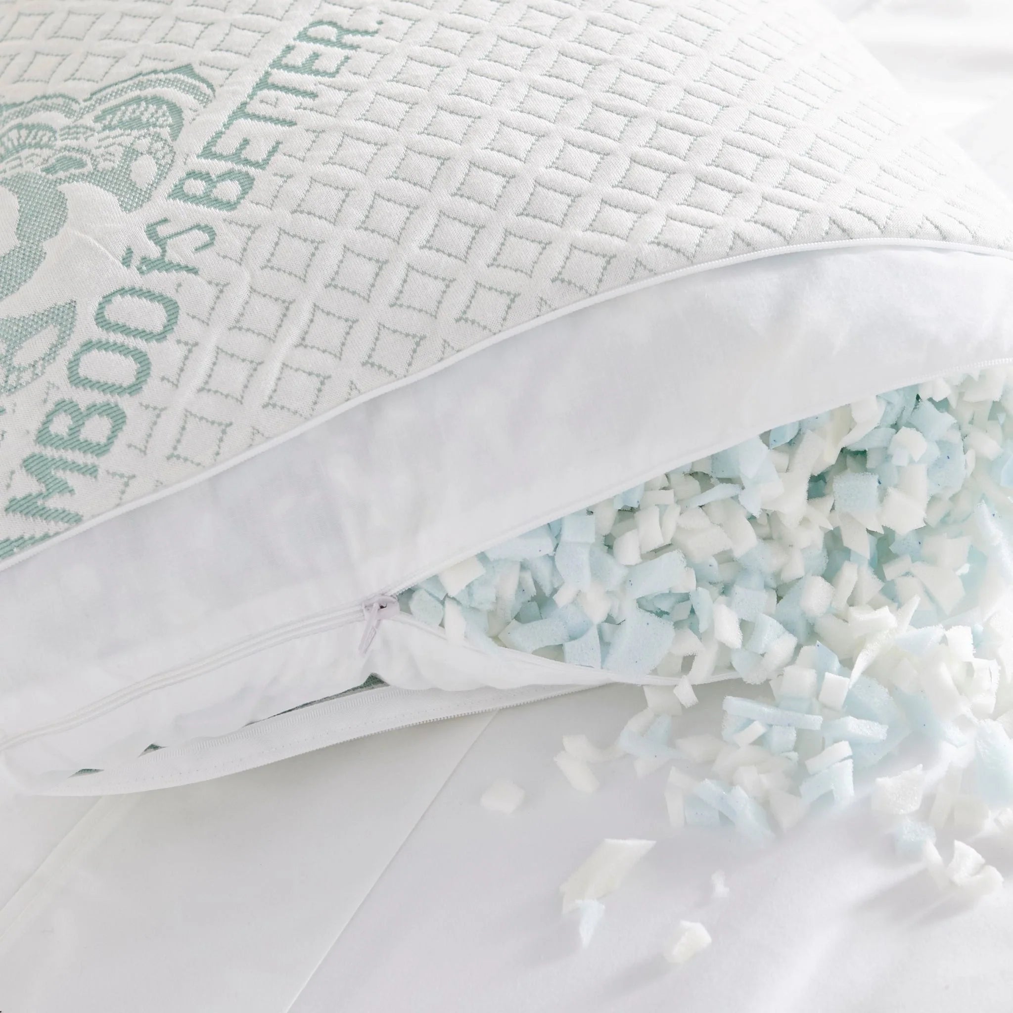 Bamboo Bed Pillow - Heartstrong Sleep