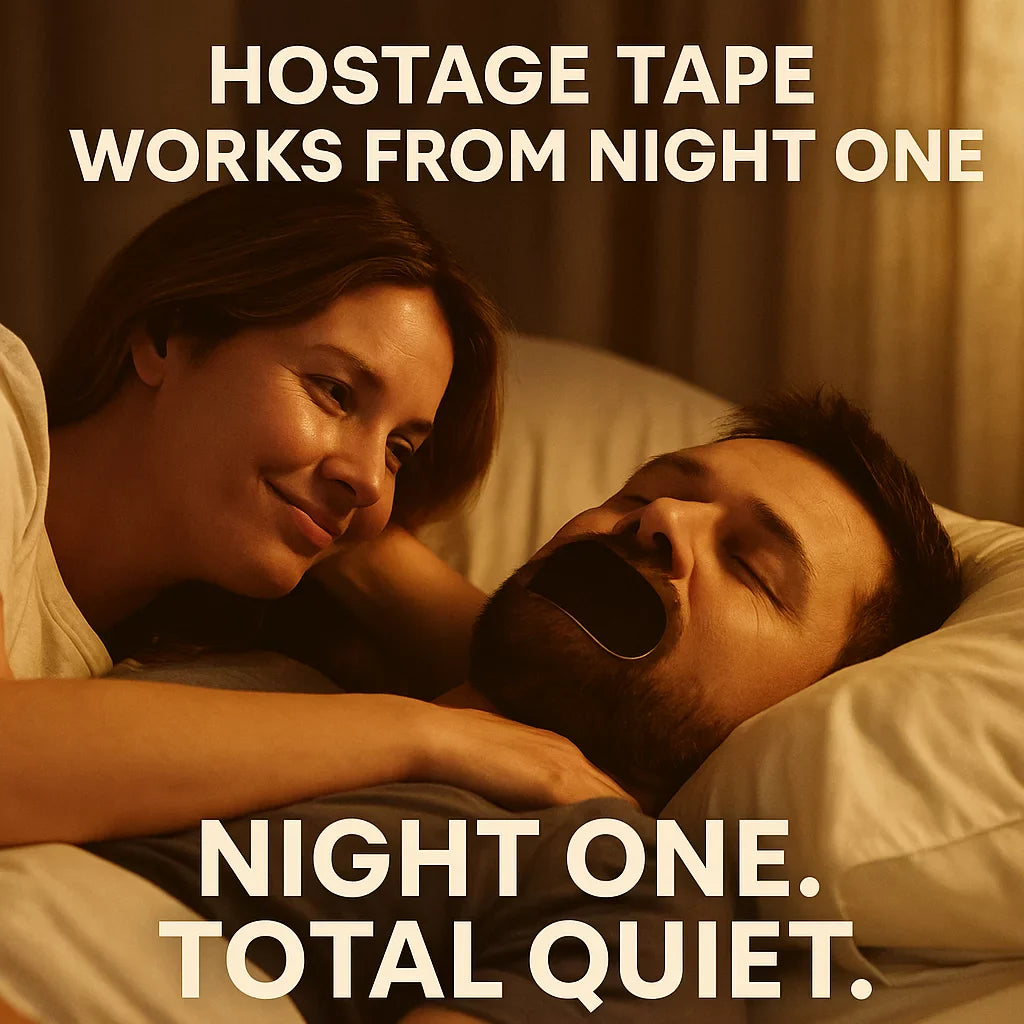 Hostage Mouth Tape - Heartstrong Sleep