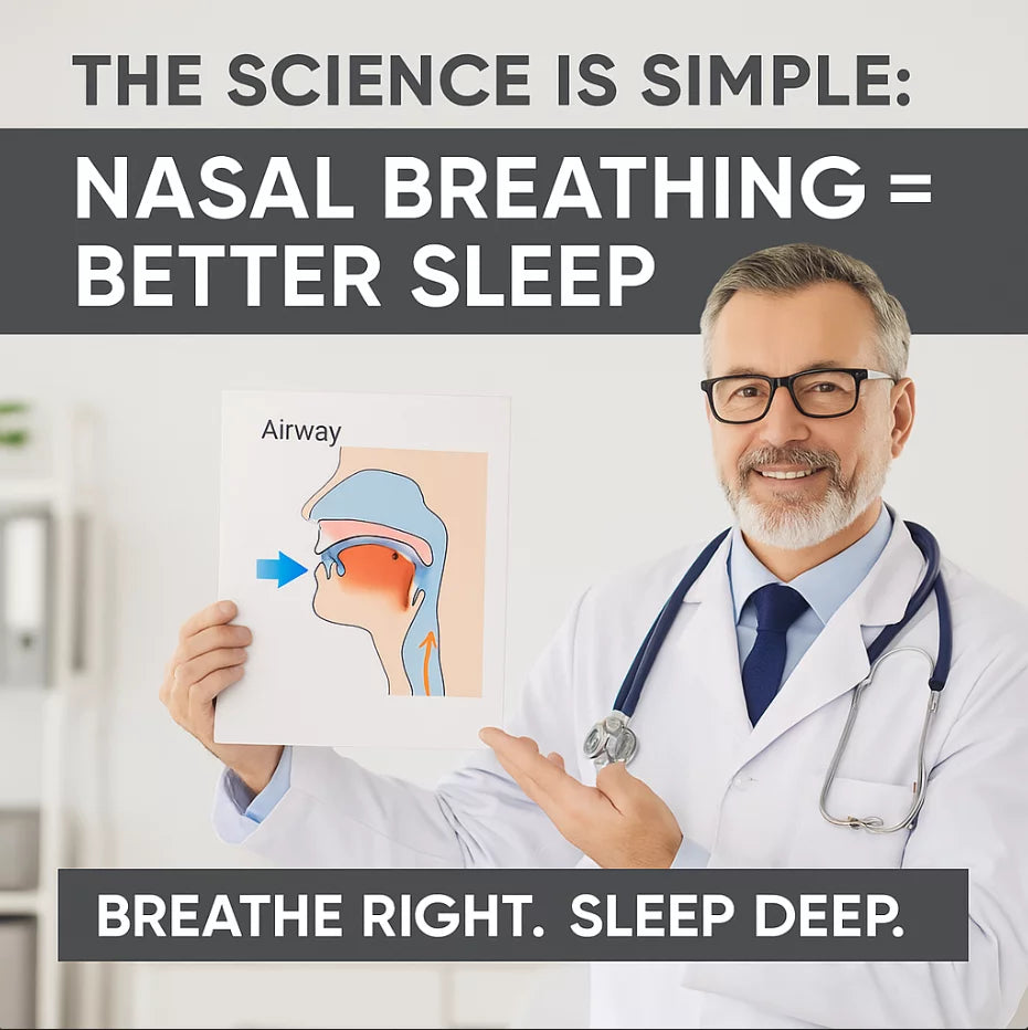 Hostage Mouth Tape - Heartstrong Sleep