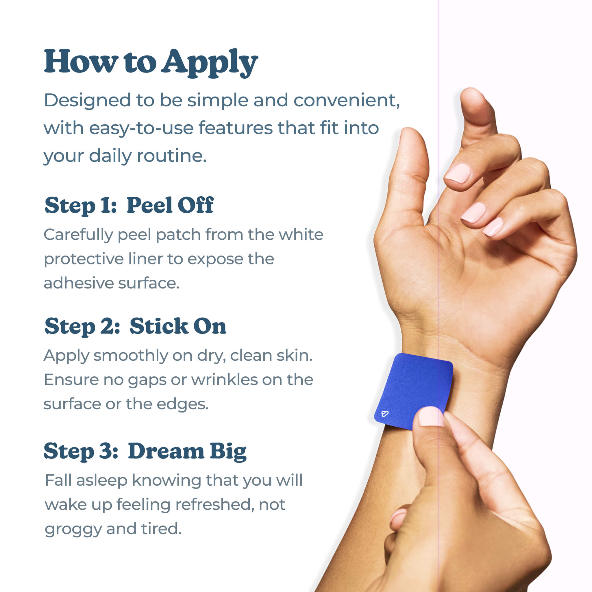 Vibrants Bio-Frequency : Good Night Patches - Heartstrong Sleep