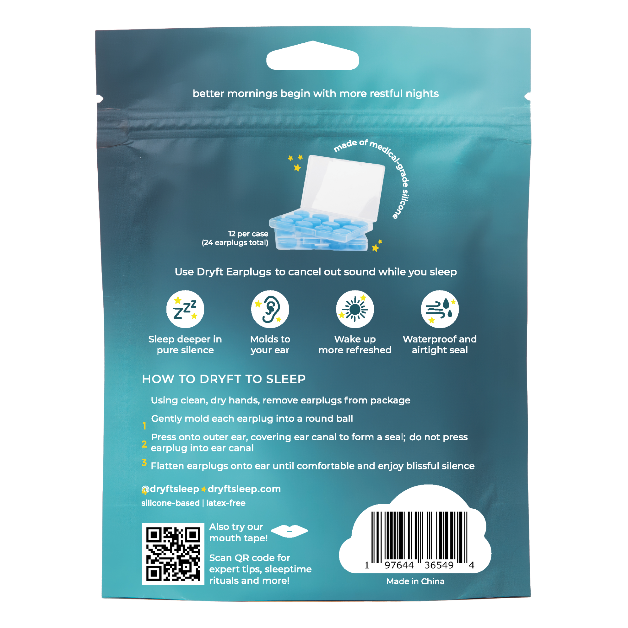 Dryft Sleep Ear Plugs