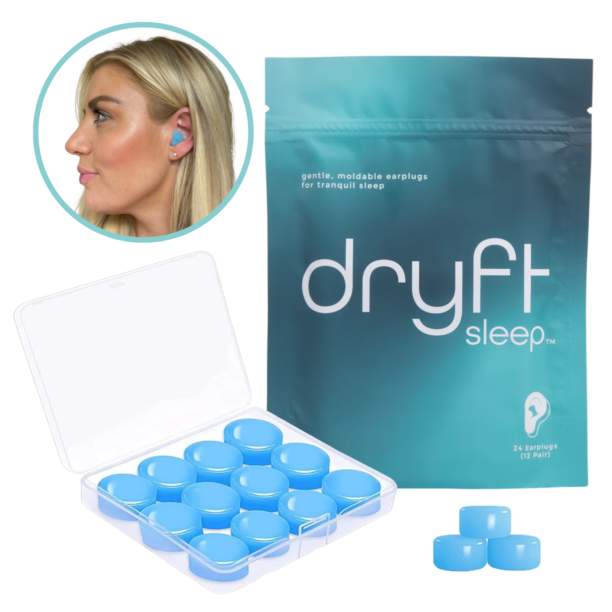 Dryft Sleep Ear Plugs - Heartstrong Sleep