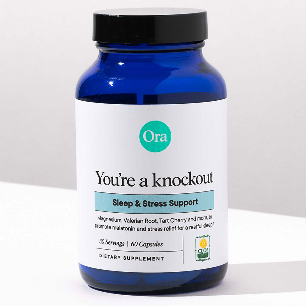 Ora Organic: You're a Knockout Sleep & Stress Support Capsules