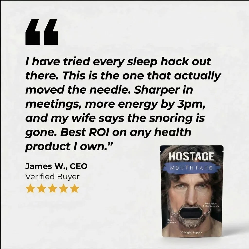 Hostage Mouth Tape - Heartstrong Sleep