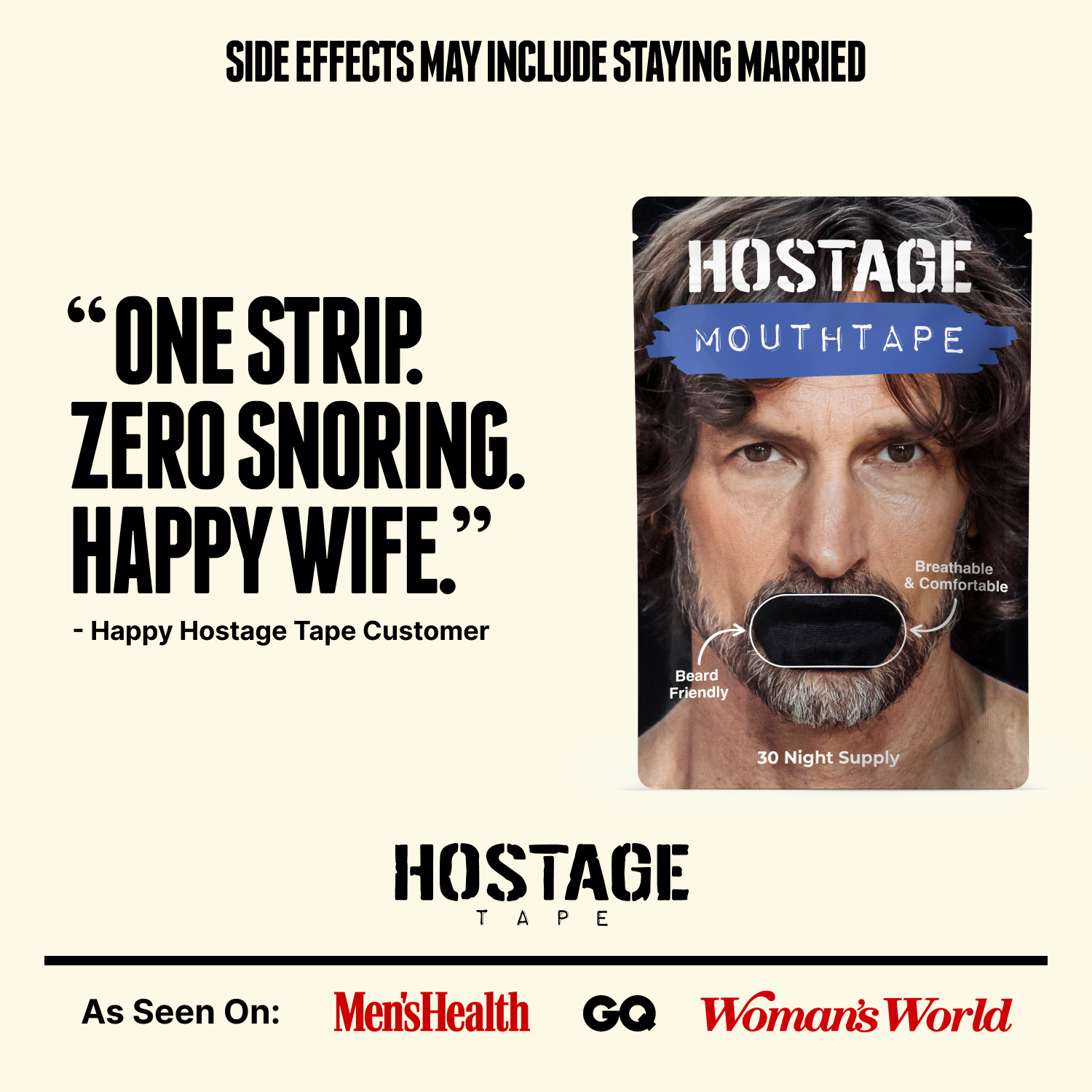 Hostage Mouth Tape