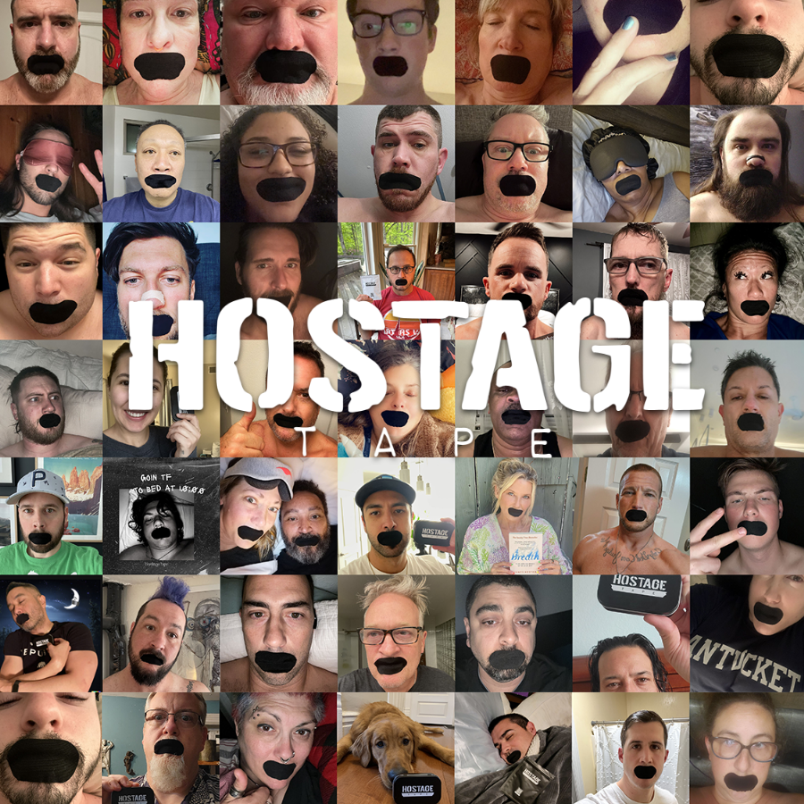 Hostage Mouth Tape - Heartstrong Sleep