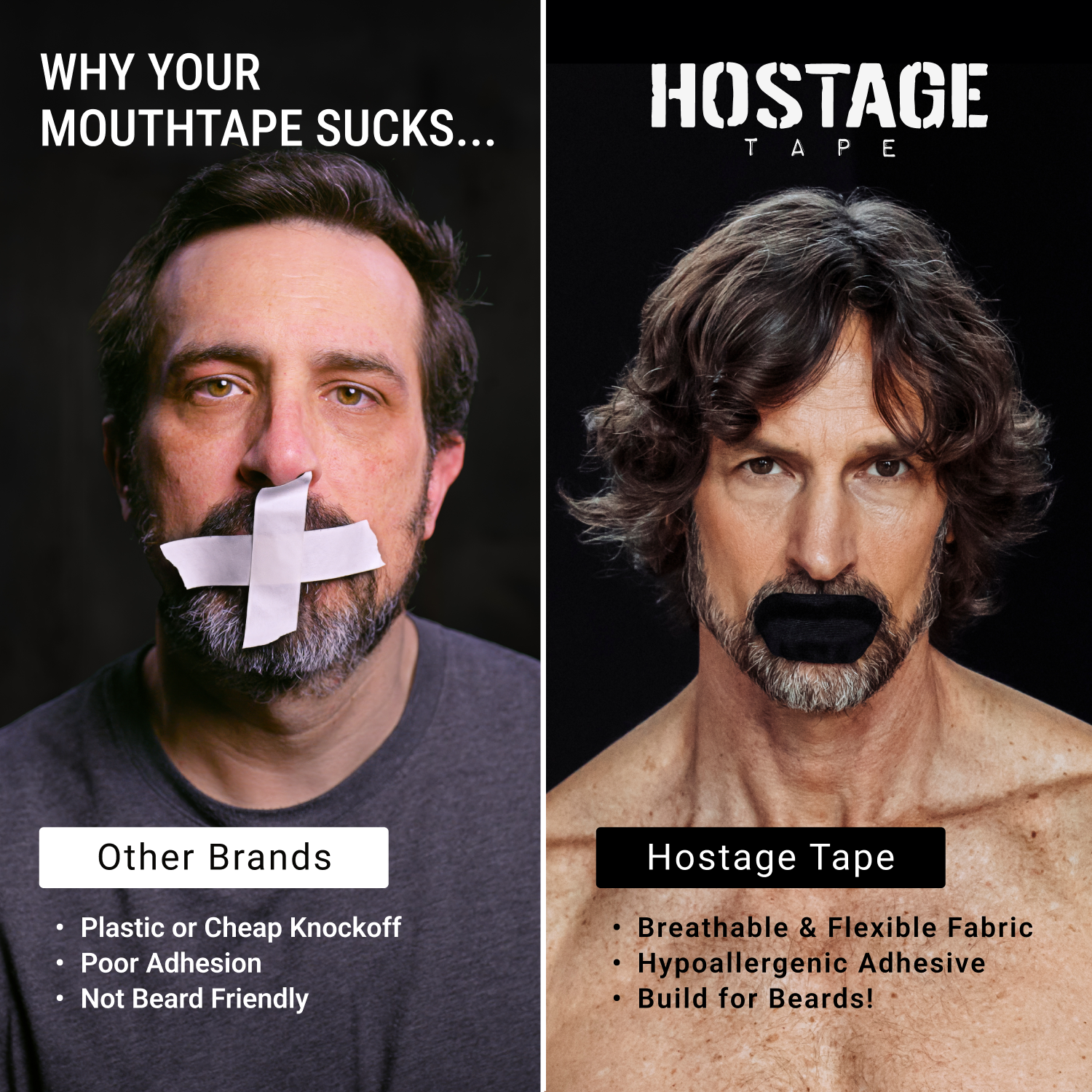 Hostage Mouth Tape
