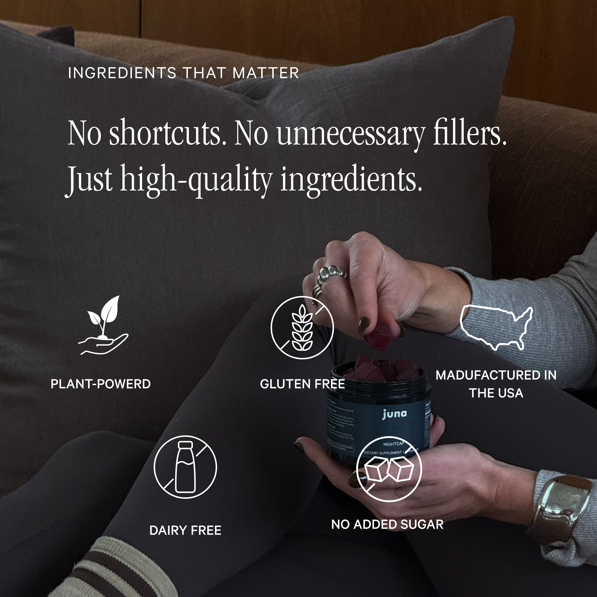 Juna : Nightcap Sleep Gummies