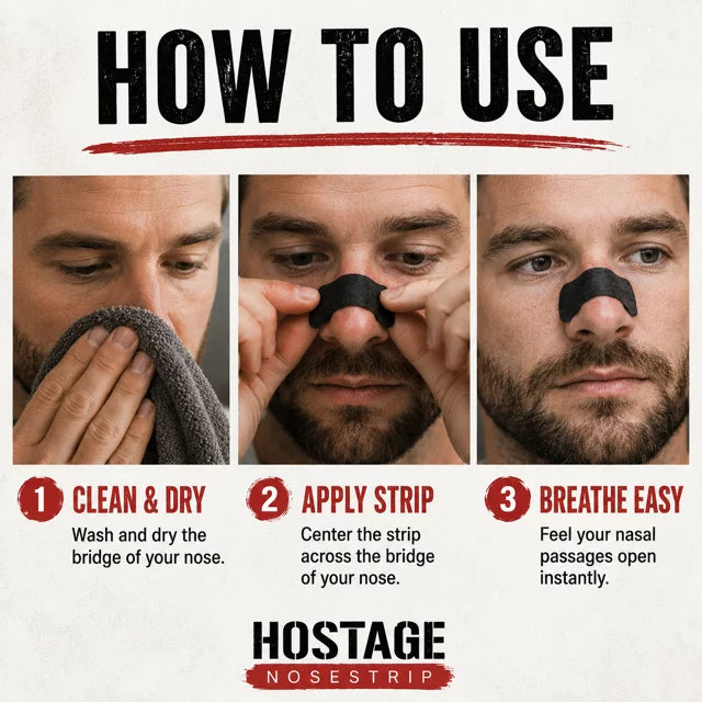 Hostage Nose Strips - Heartstrong Sleep