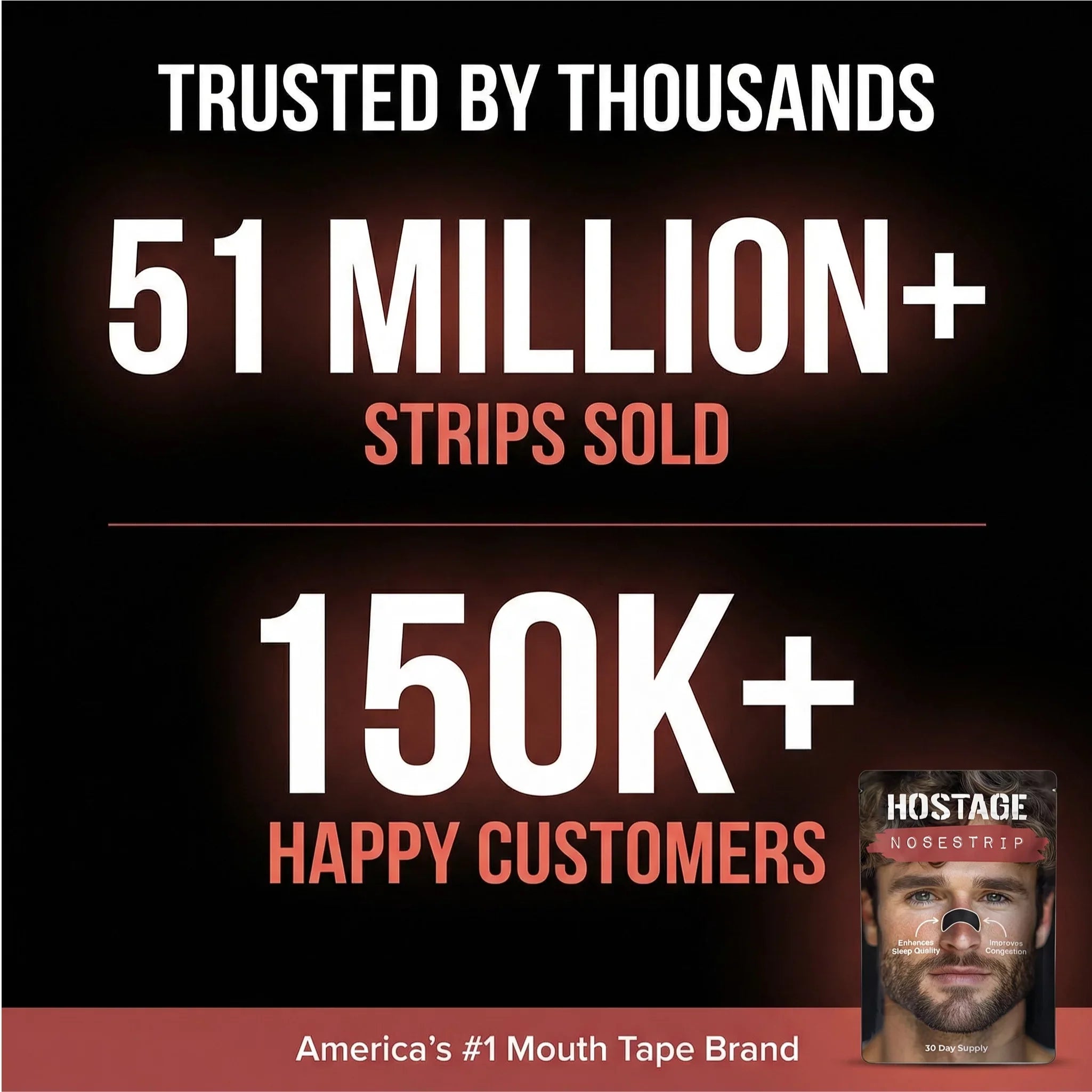 Hostage Nose Strips - Heartstrong Sleep