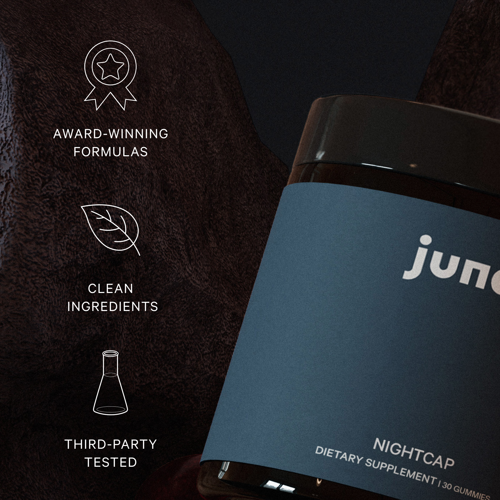 Juna : Nightcap Sleep Gummies - Heartstrong Sleep
