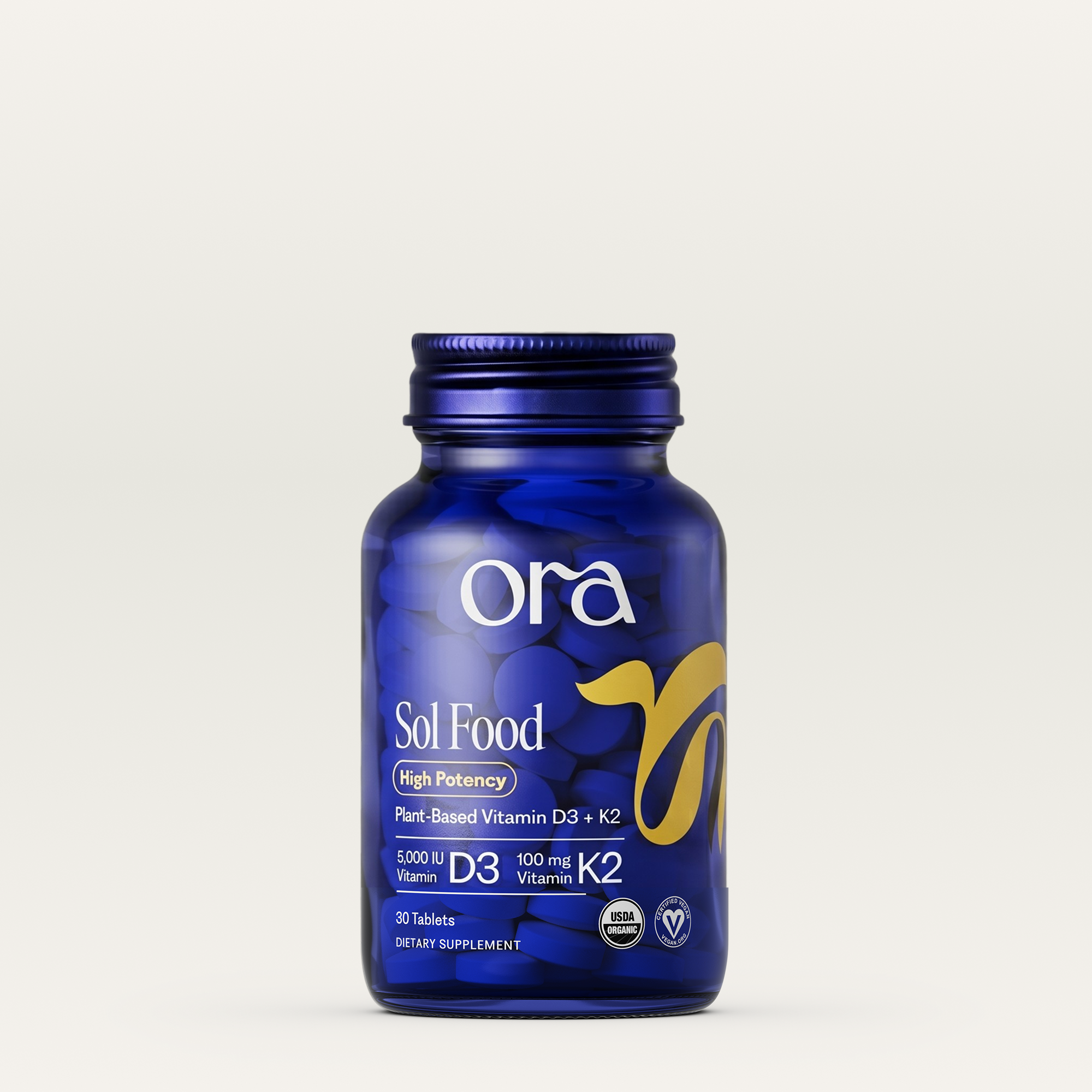 Sol Food : High Potency Vitamin D3 & K2