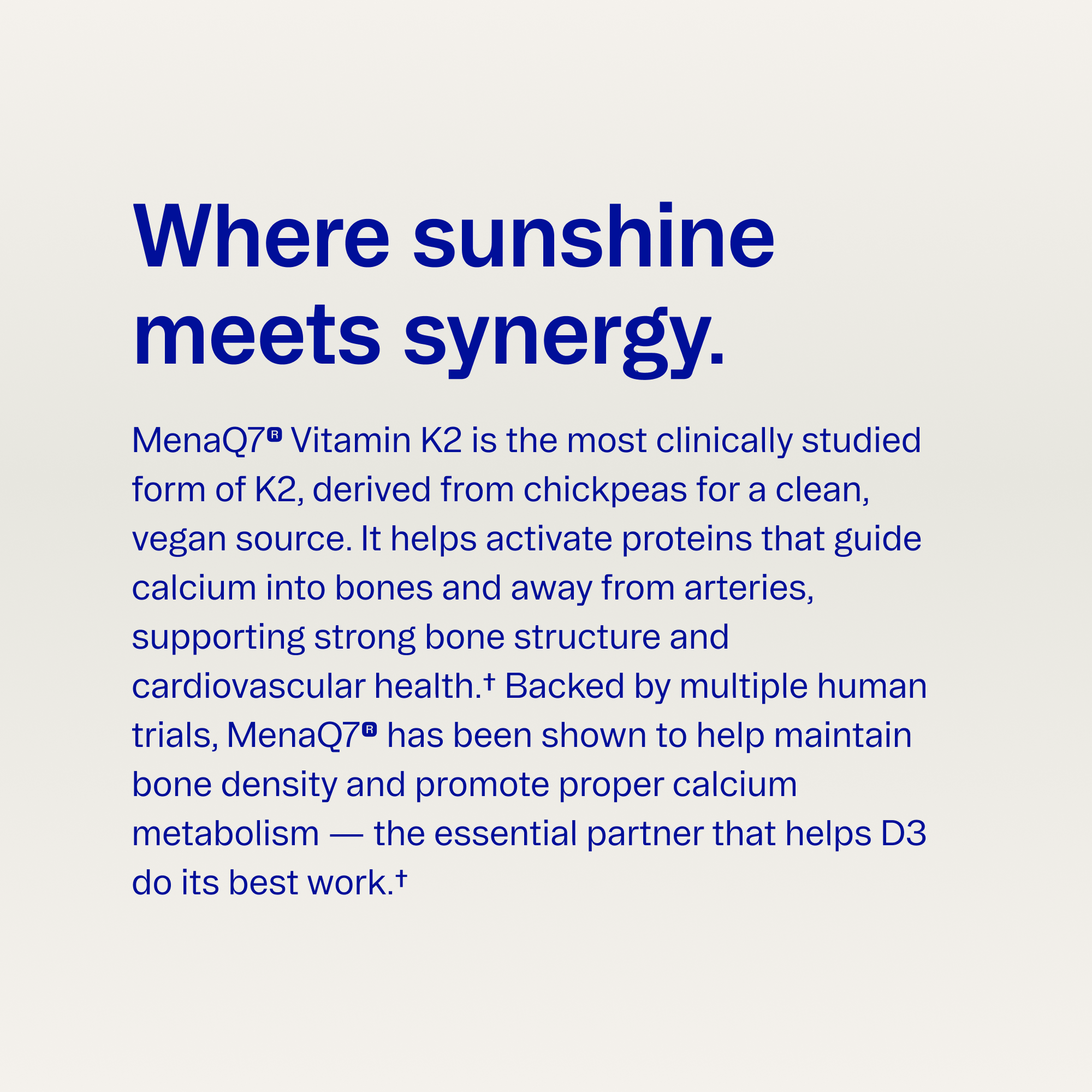 Sol Food : High Potency Vitamin D3 & K2 - Heartstrong Sleep
