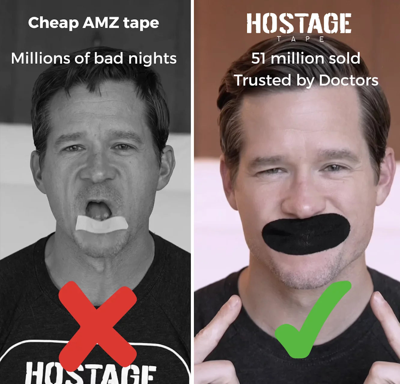 Hostage Mouth Tape