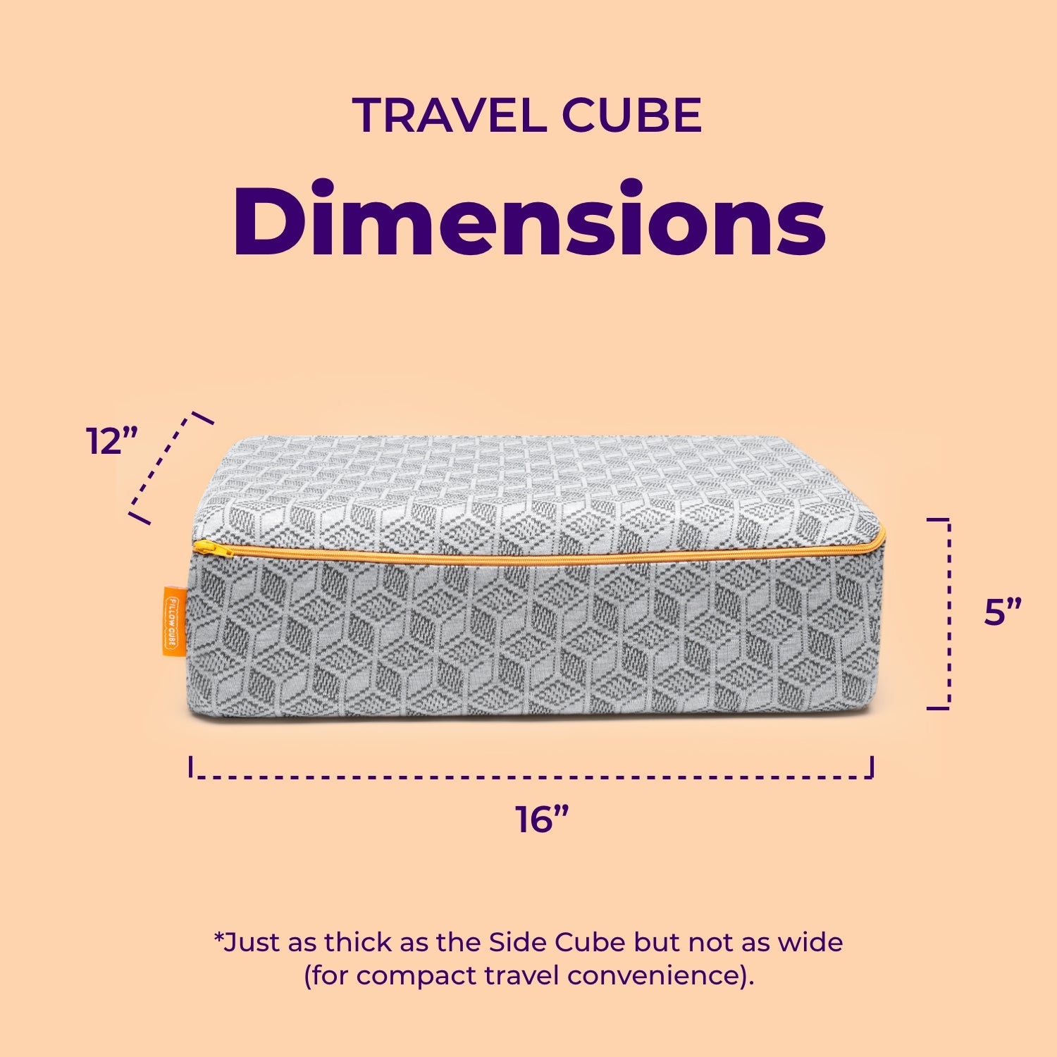 Pillow Cube : Travel Cube - Heartstrong Sleep