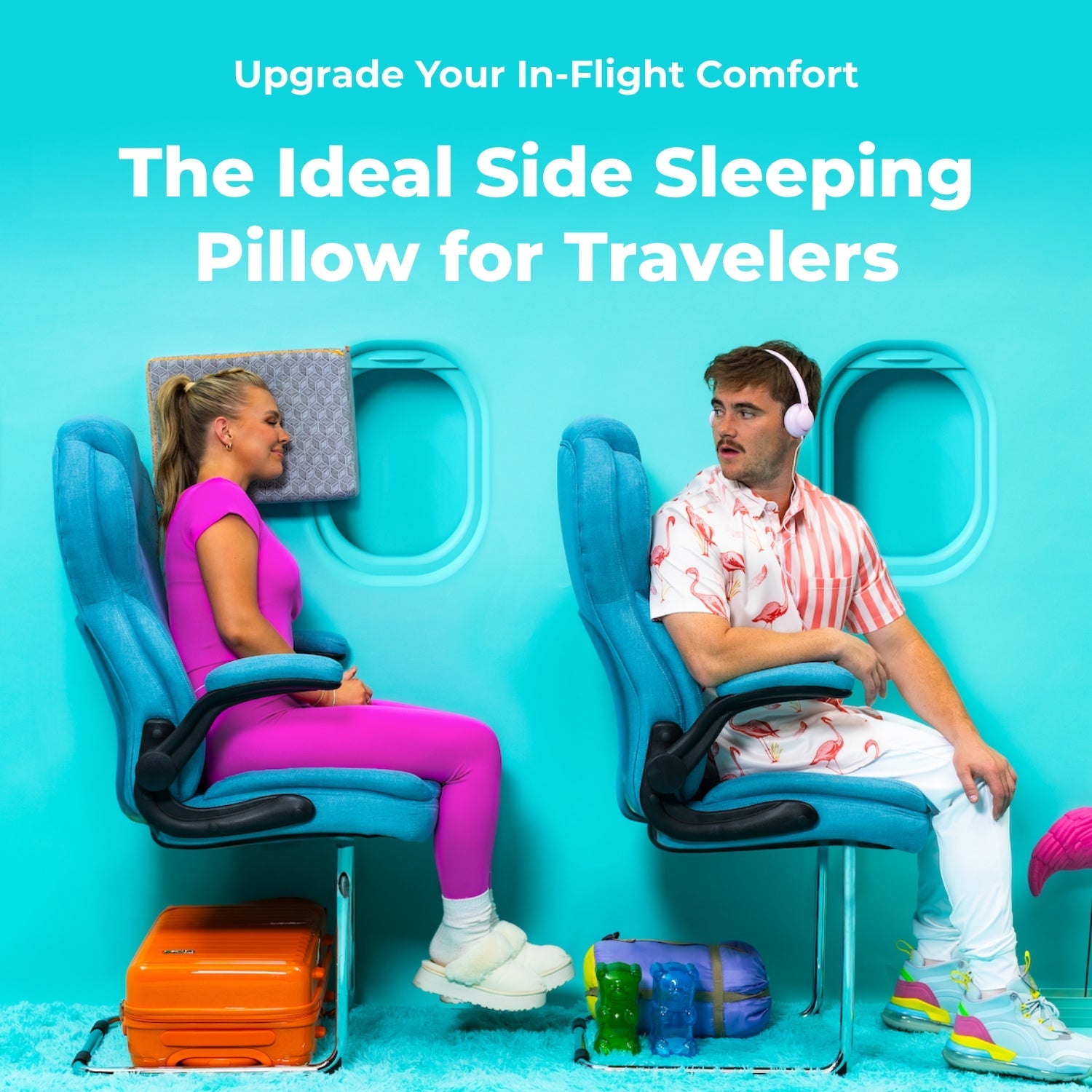 Pillow Cube : Travel Cube - Heartstrong Sleep