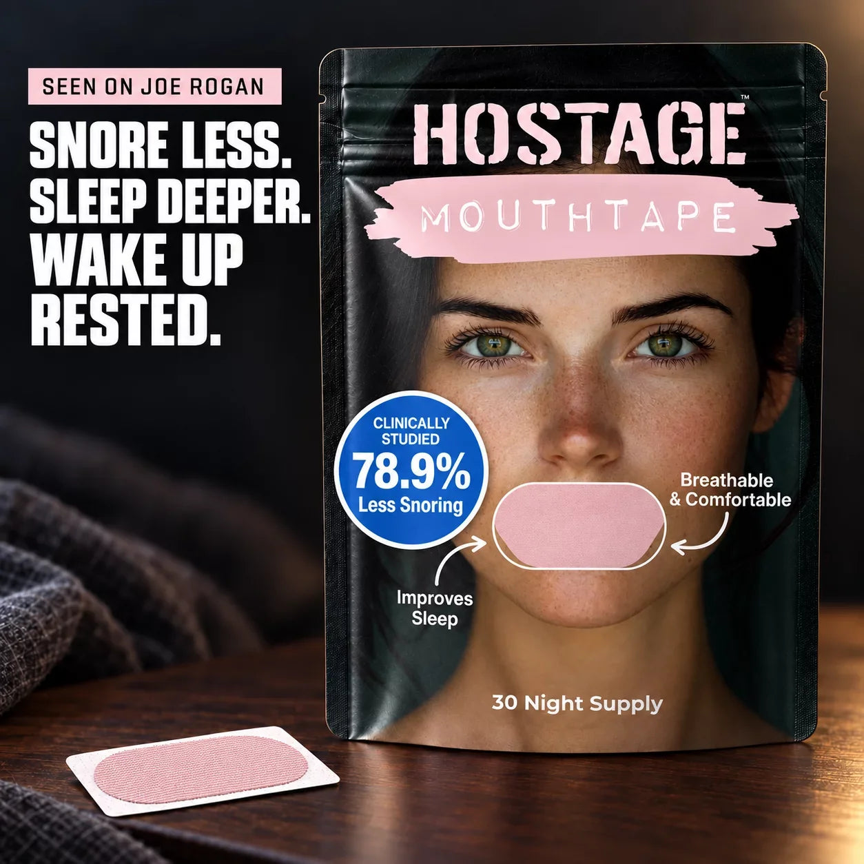 Hostage Mouth Tape - Heartstrong Sleep