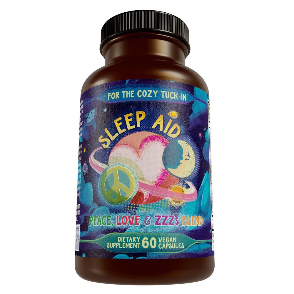 Sleep Aid - Peace, Love, and ZZZ's | Cozy Tuck-In Formula - Heartstrong Sleep