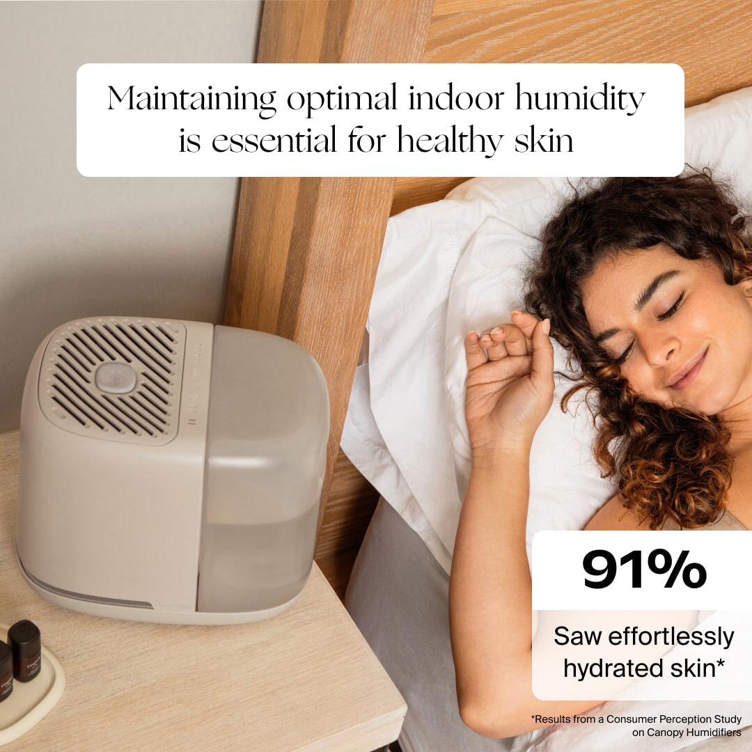 Canopy Bedside Humidifier 2.0 - Essential for Healthy Skin from Heartstrong Sleep