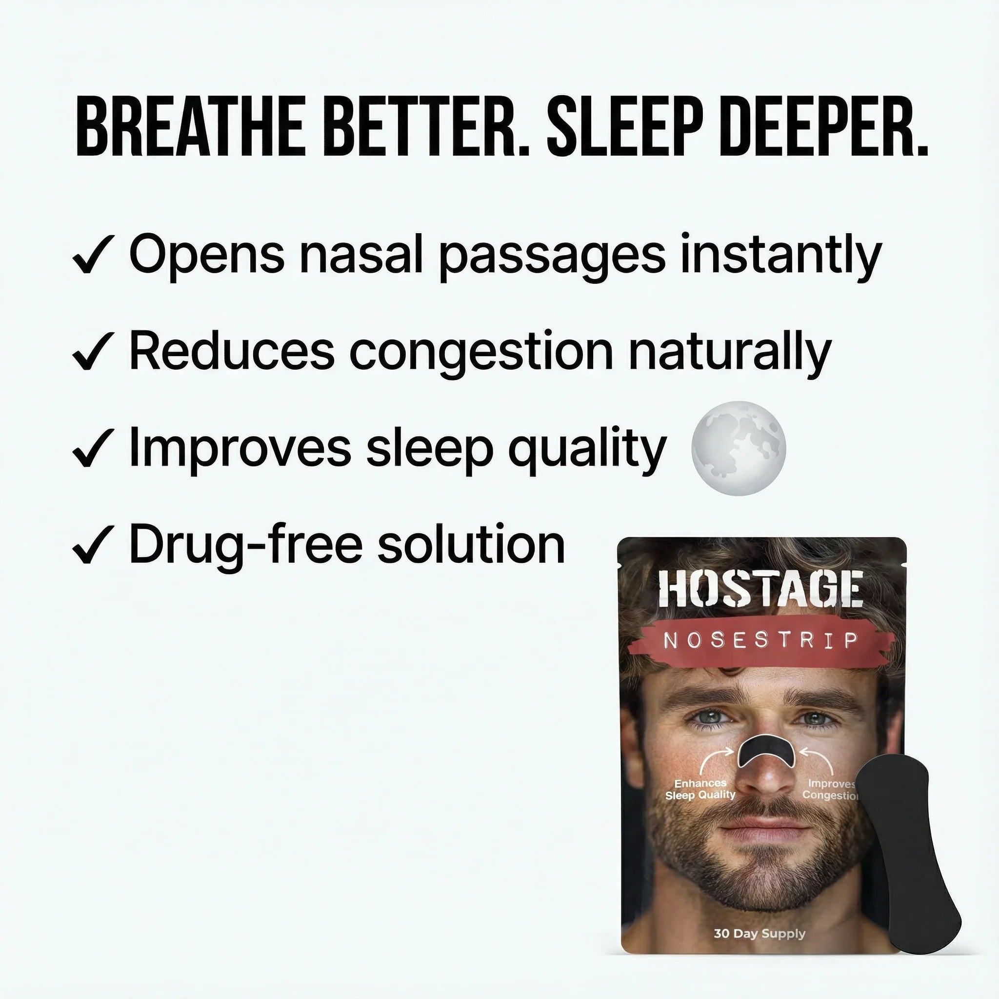 Hostage Nose Strips - Heartstrong Sleep