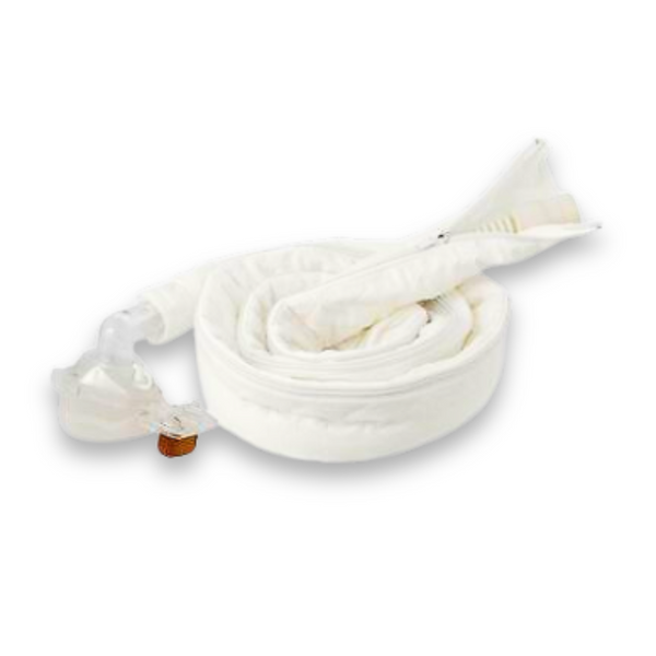 Contour 72-inch zippered fleece CPAP hose cover to insulate tubing and reduce condensation