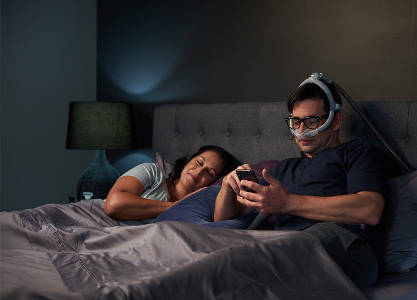 Cpap Therapy Happy Couple