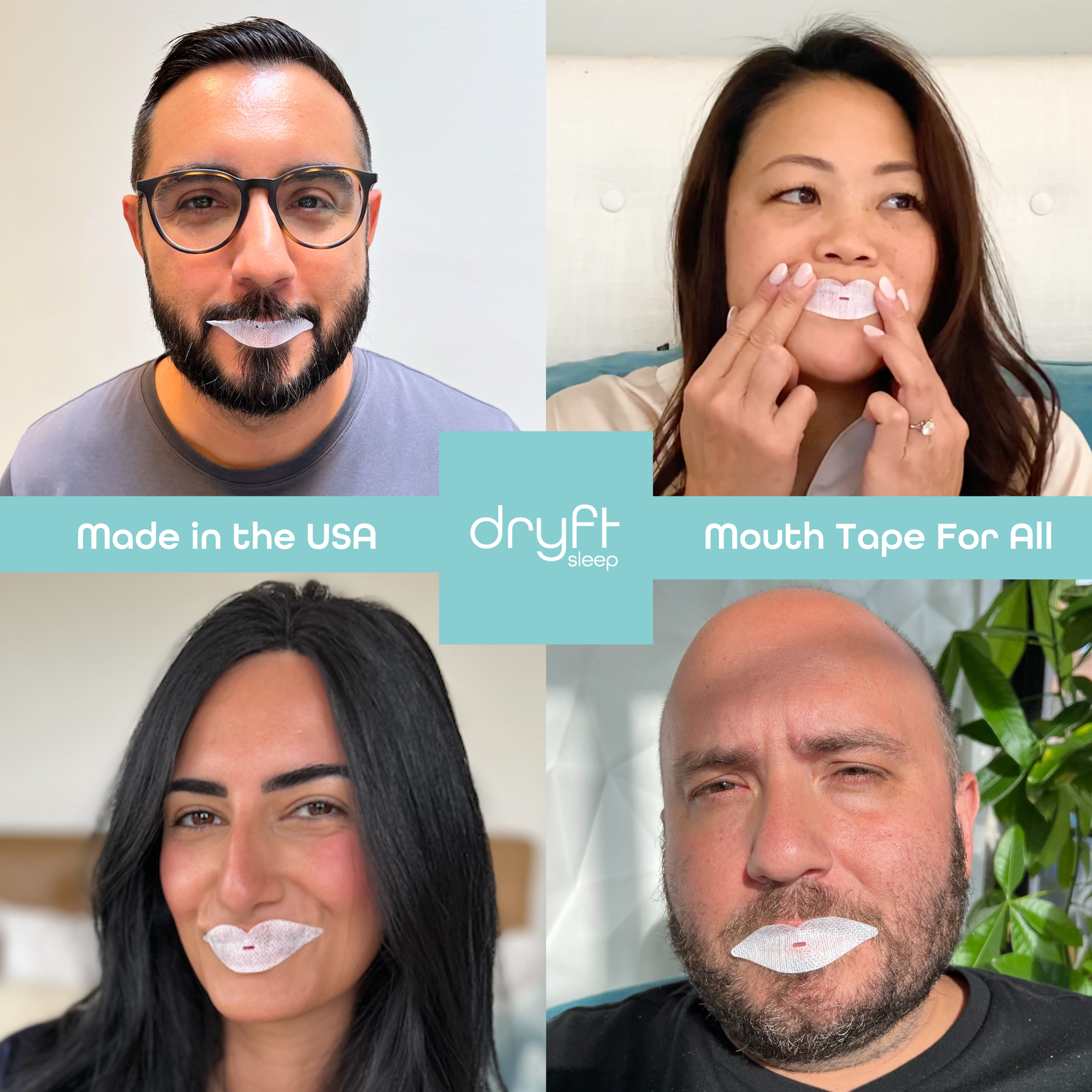 Dryft Sleep Mouth Tape - Made in the USA