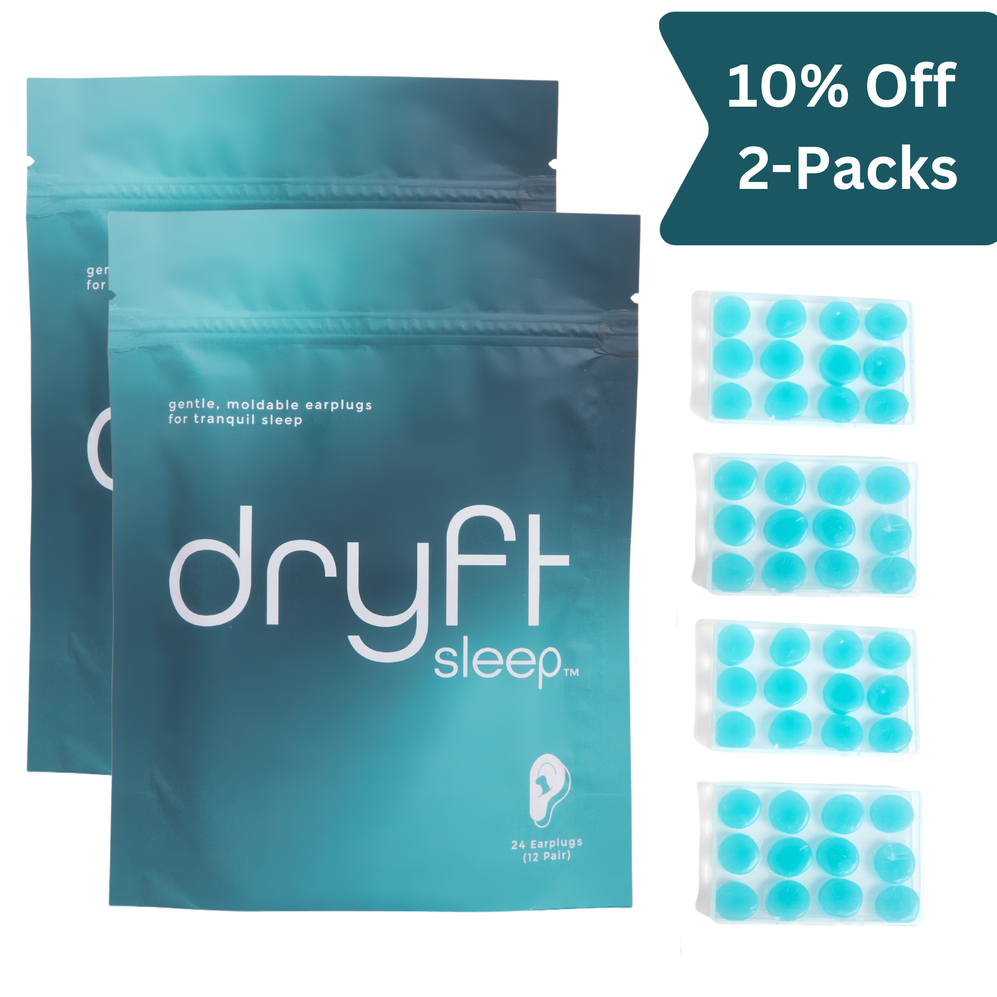 Dryft Sleep Ear Plugs - Heartstrong Sleep