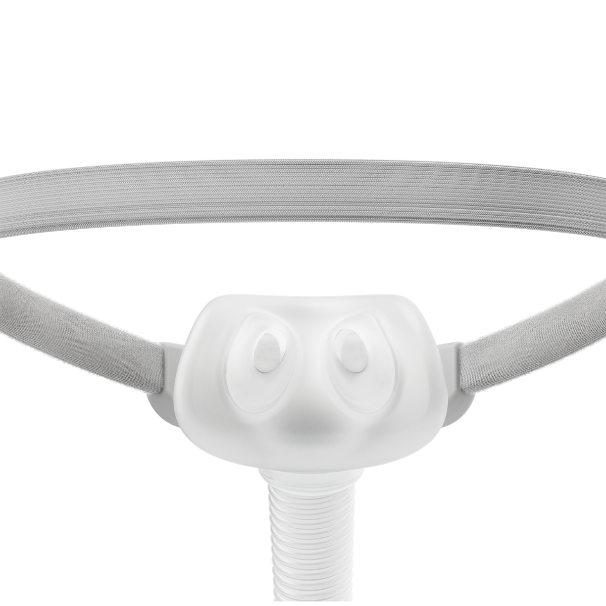 Interior view of Fisher & Paykel Solo replacement silicone nasal pillow cushion
