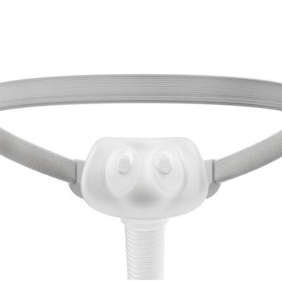 Interior view of Fisher & Paykel Solo replacement silicone nasal pillow cushion