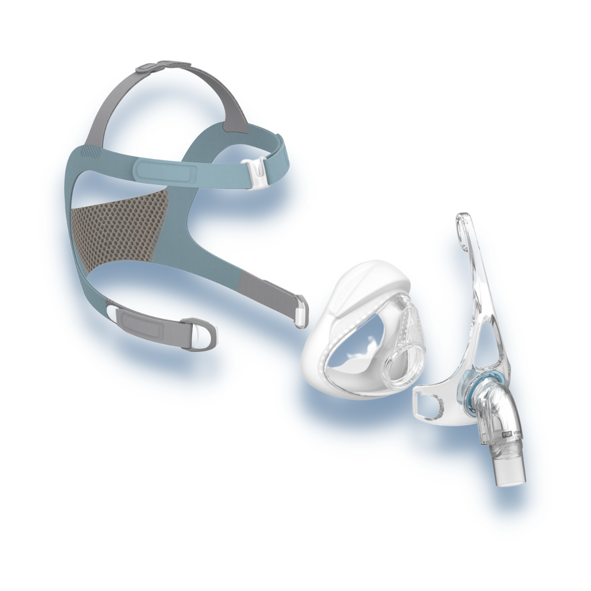 Fisher & Paykel Vitera Full-Face CPAP Mask - Exploded View