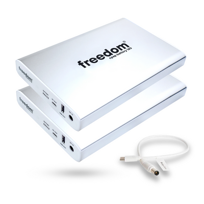 Freedom 160 dual CPAP battery kit