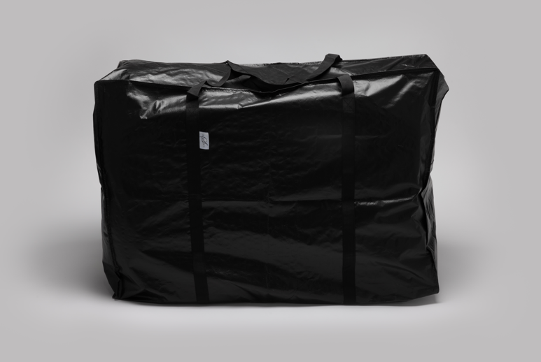 Heavy-duty zippered storage and travel duffel bag for Sleep Again Pillow System bundle