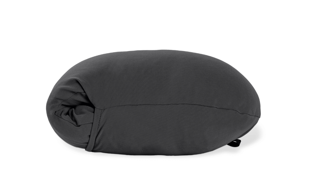 HEST Pro memory foam pillow fully expanded in comfortable bedtime sleep mode