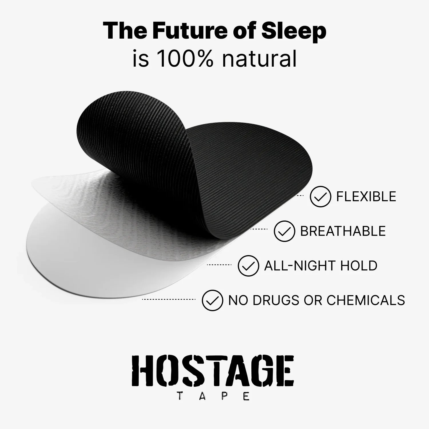 Hostage Mouth Tape - Heartstrong Sleep