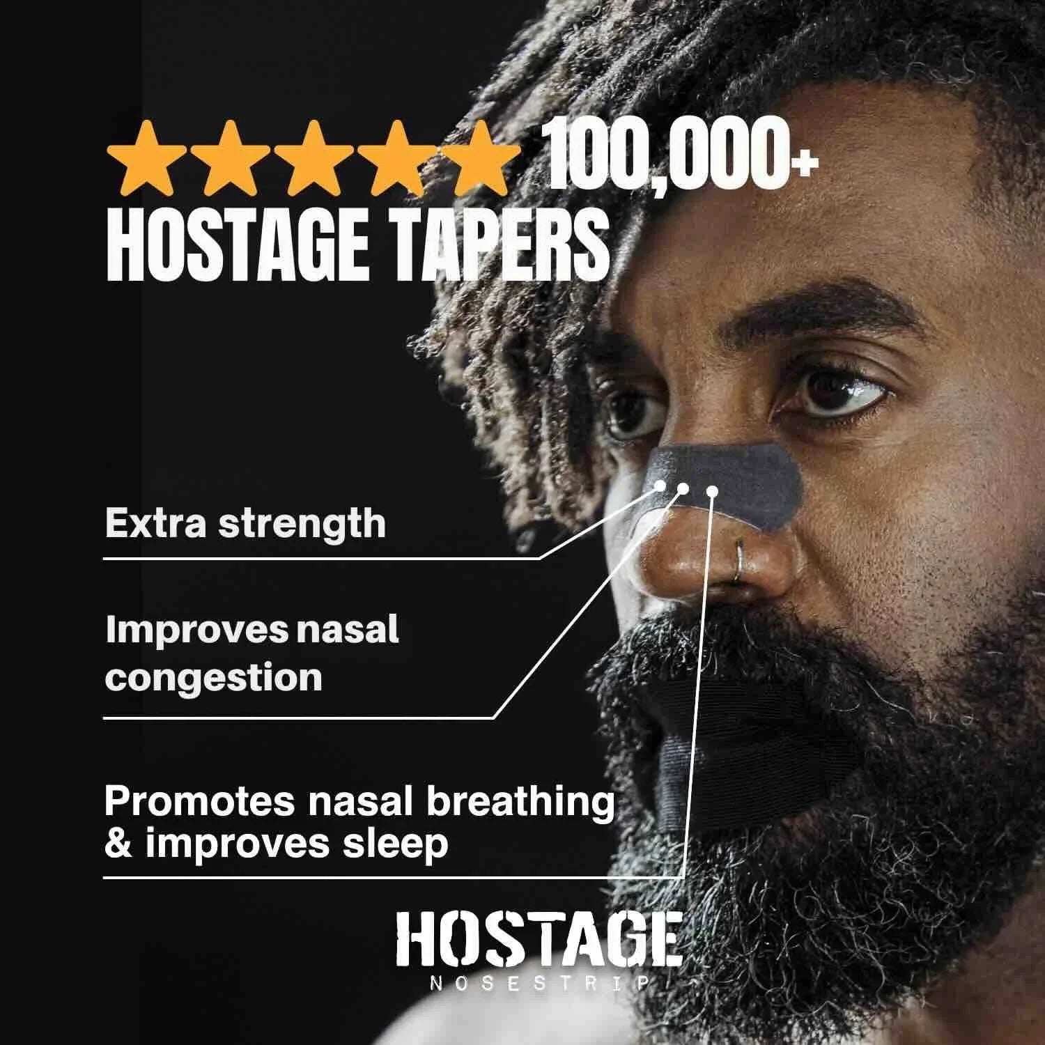 Hostage Nose Strips - Heartstrong Sleep