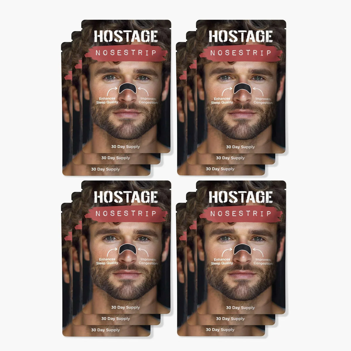 Hostage Nose Strips twelve-pack supply