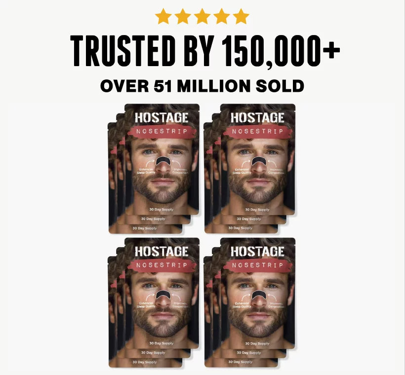 Hostage Nose Strips customer review graphic