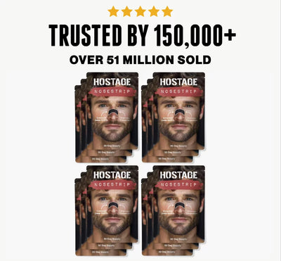 Hostage Nose Strips customer review graphic