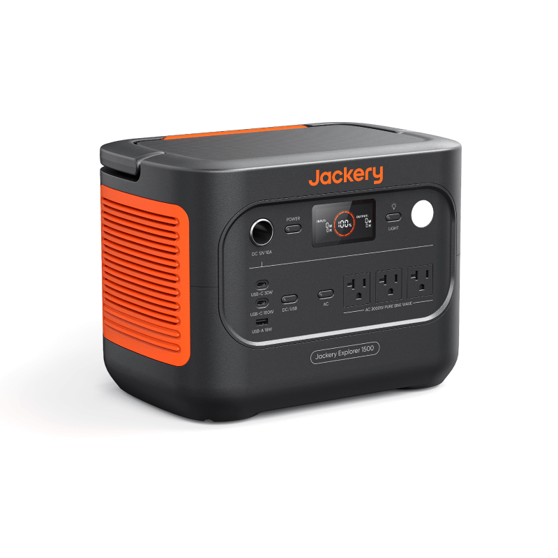Jackery Explorer 1500 V2 Generator - Side View