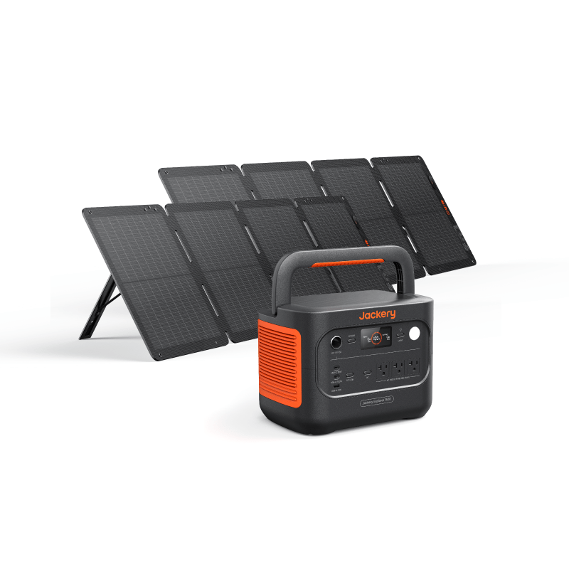 Jackery Explorer 1500 Generator + SolarSaga 100W Panels